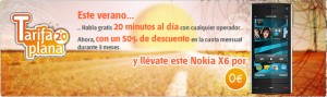 Nokia X6 gratis con Euskaltel