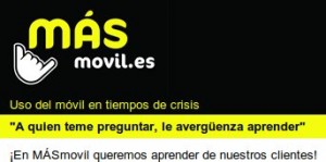 Encuesta de MÁSmovil sobre el uso del móvil en crisis