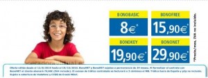 Eroski Móvil, renueva precios de bonokey y bononet