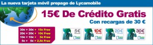 Lycamobile, nueva tarjeta prepago