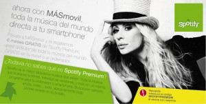 Spotify premium con MÁSmovil