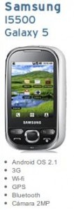 Samsung i5500 Galaxy 5