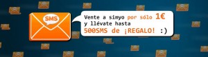 Simyo 500 SMS gratis y 1 euro tarjeta SIM
