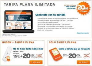 Oferta plana de Simyo de 5 gigas