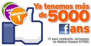 Sorteo Facebook Simyo