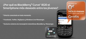 Promoción BlackBerry de Euskaltel