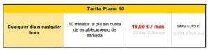 Tarifa plana 10 de RACC Móvil