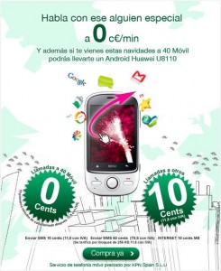 Sorteo Huawei Android U8110