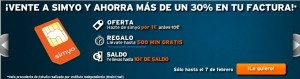 500 minutos gratis yéndote a Simyo