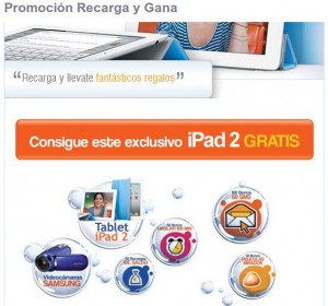 Promoción recarga y gana de TeleCable