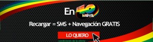 Navegación y SMS gratis al recargar 40 móvil