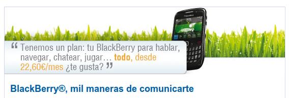 Servicio Telecable de BlackBerry