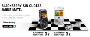 BlackBerry sin cuotas con Yoigo