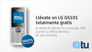 Móvil gratis libre LG GS101