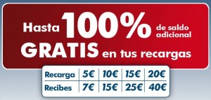 Con Ortel mobile hasta 100% saldo extra gratis