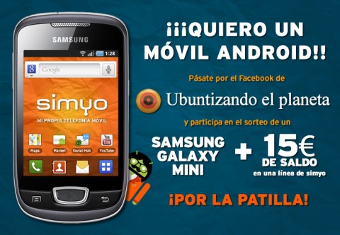 Samsung Galaxy Mini gratis y libre con Simyo