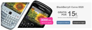 Tu BlackBerry Curve 8520 gratis