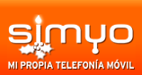 Logo de Simyo en Navidad