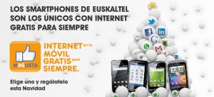 Nuevas tarifas planas de Euskaltel