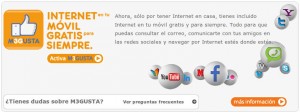 Internet móvil gratis de Euskaltel se ralentiza