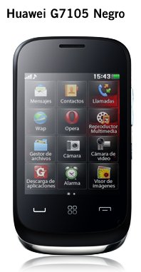 Huawei G7105 Yoigo negro o blanco