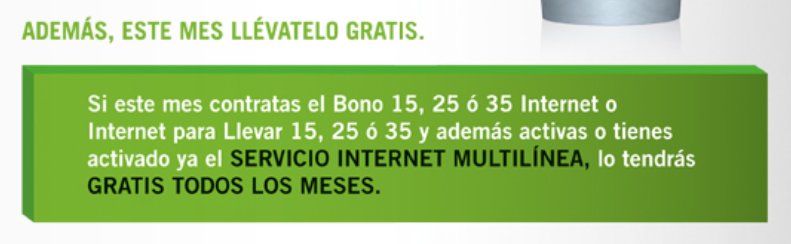 Servicio internet multilínea de Yoigo con bono gratis