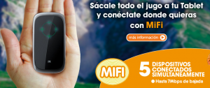 Dispositivo MIFI de Euskaltel
