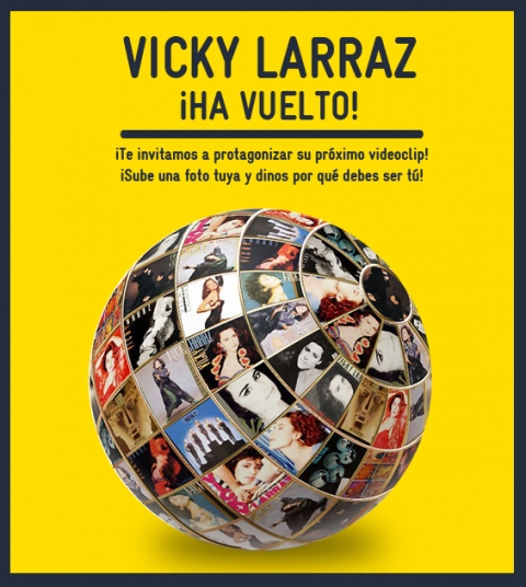 Participa en el videoclip de Vicky Larraz