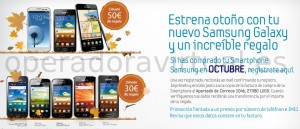 Yoigo y Jazztel Móvil descuento directo promocional