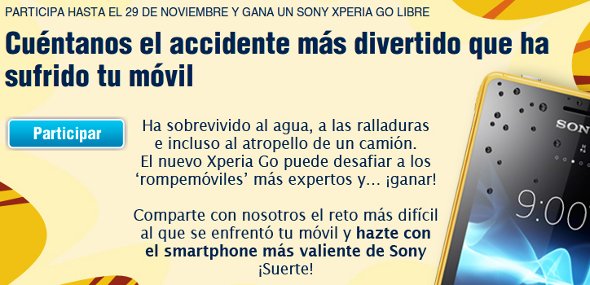 Sony Xperia Go libre gratis