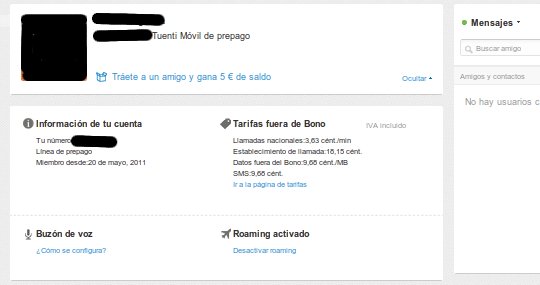 Buzón de voz tuenti sales