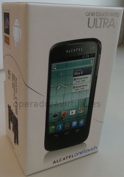 Alcatel One Touch 997D libre dual-sim smartphone barato