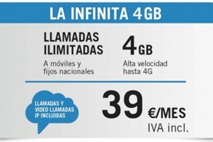 Conoce la tarifa de Yoigo Infinita 4GB