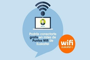 Euskaltel se une a las redes wifi para la descarga de redes móviles