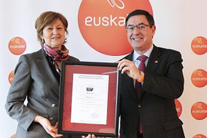 Euskaltel recibió la certificación AENOR para la prevención de delitos