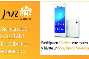 Arranca el Jazzfan de Jazztel de marzo ofreciendo premios exclusivos