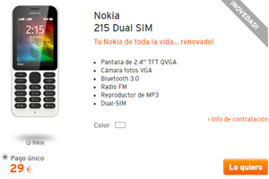 La Simyo oferta del día: El Nokia de toda la vida ¡renovado!