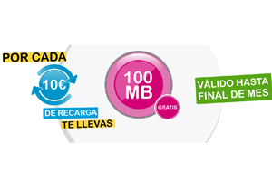 Última oportunidad para ganar 100 MB por cada recarga de 10 euros en Suop Móvil