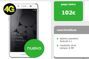 Ofertaza de lunes en Amena: Huawei Y5 II