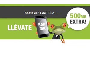 Múdate a Hitsmobile y obtén 500 MB para navegar gratis con cada bono prepago que adquieras