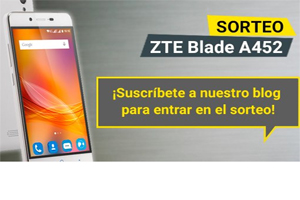 Únete este mes al blog oficial Más Móvil y gana un ZTE Blade A452