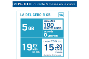 Aprovecha el 20% de descuento en todas las tarifas de contrato Yoigo ¡antes de que sea demasiado tarde!