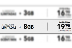 Últimos días en Más Móvil: Llamadas ilimitadas y 8 GB para navegar a precio reducido durante 3 meses