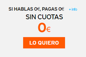 Si llamas 0 minutos, pagas 0 euros con Simyo