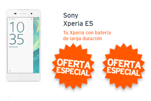 Simyo ha rebajado el Xperia E5 a 139 euros ¿Lo quieres?