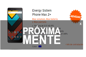 Ya llega a la tienda Simyo el Energy Sistem Phone Max 2+