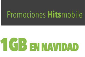 Contrata un servicio Hitsmobile antes del 6 de enero y llévate 1GB para navegar sin costo