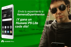 Amena estará sorteando un Huawei P9 Lite durante cada día de febrero