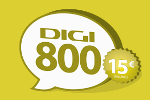 Habla más con el bono Digi800 de Digi Mobil