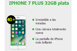 El iPhone 7 Plus a sólo 22 euros mensuales en la tienda oficial Amena